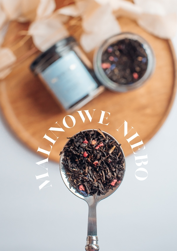 MALINOWE NIEBO 70g (herbatka czarna liściasta) - obrazek 3