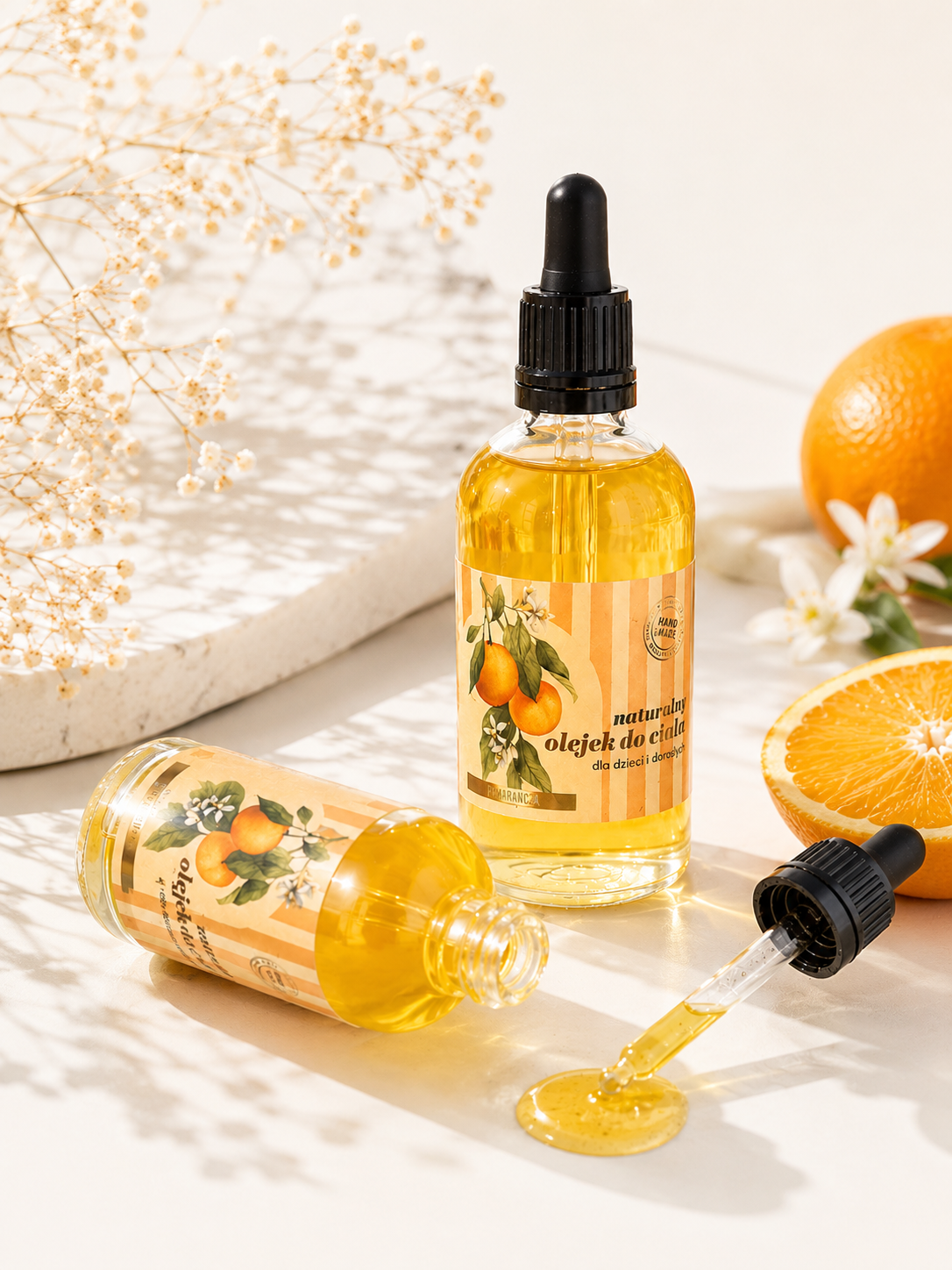 NATURALNY OLEJEK DLA DZIECI I DOROSŁYCH POMARAŃCZA 100 ml