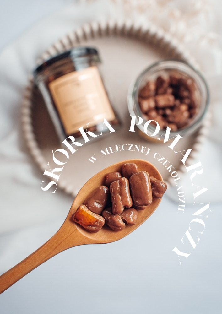 SKÓRKA POMARAŃCZY W MLECZNEJ CZEKOLADZIE 200g - obrazek 2