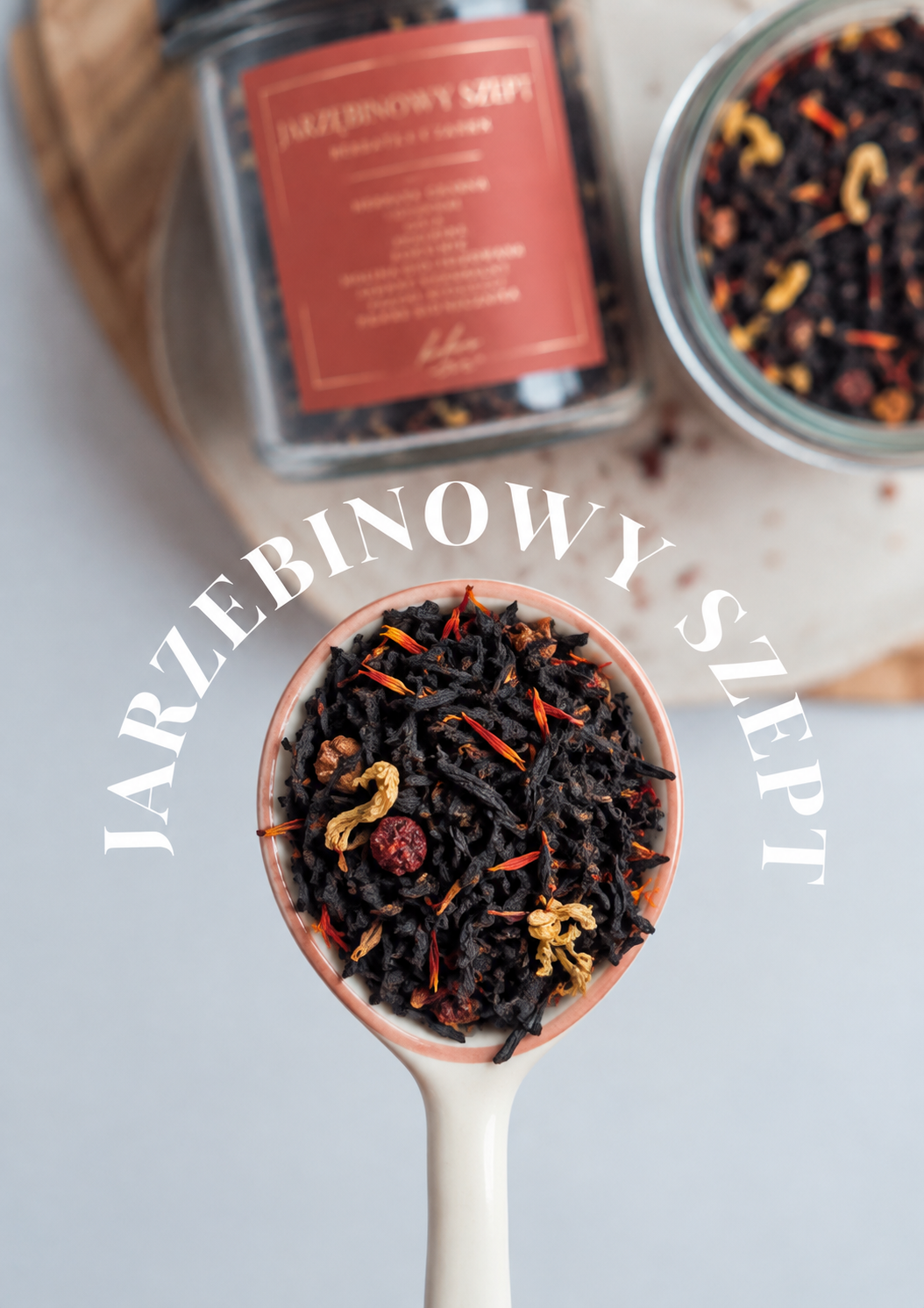 JARZĘBINOWY SZEPT 80g (herbatka czarna liściasta) - obrazek 2