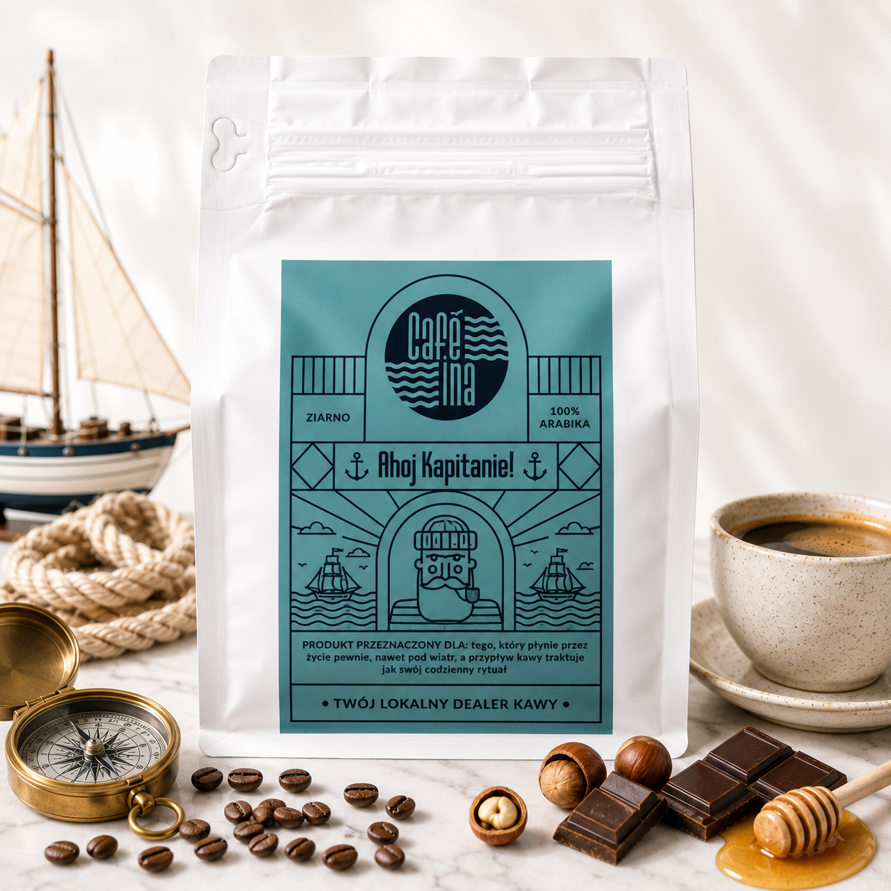 AHOJ KAPITANIE! 250g ZIARNO