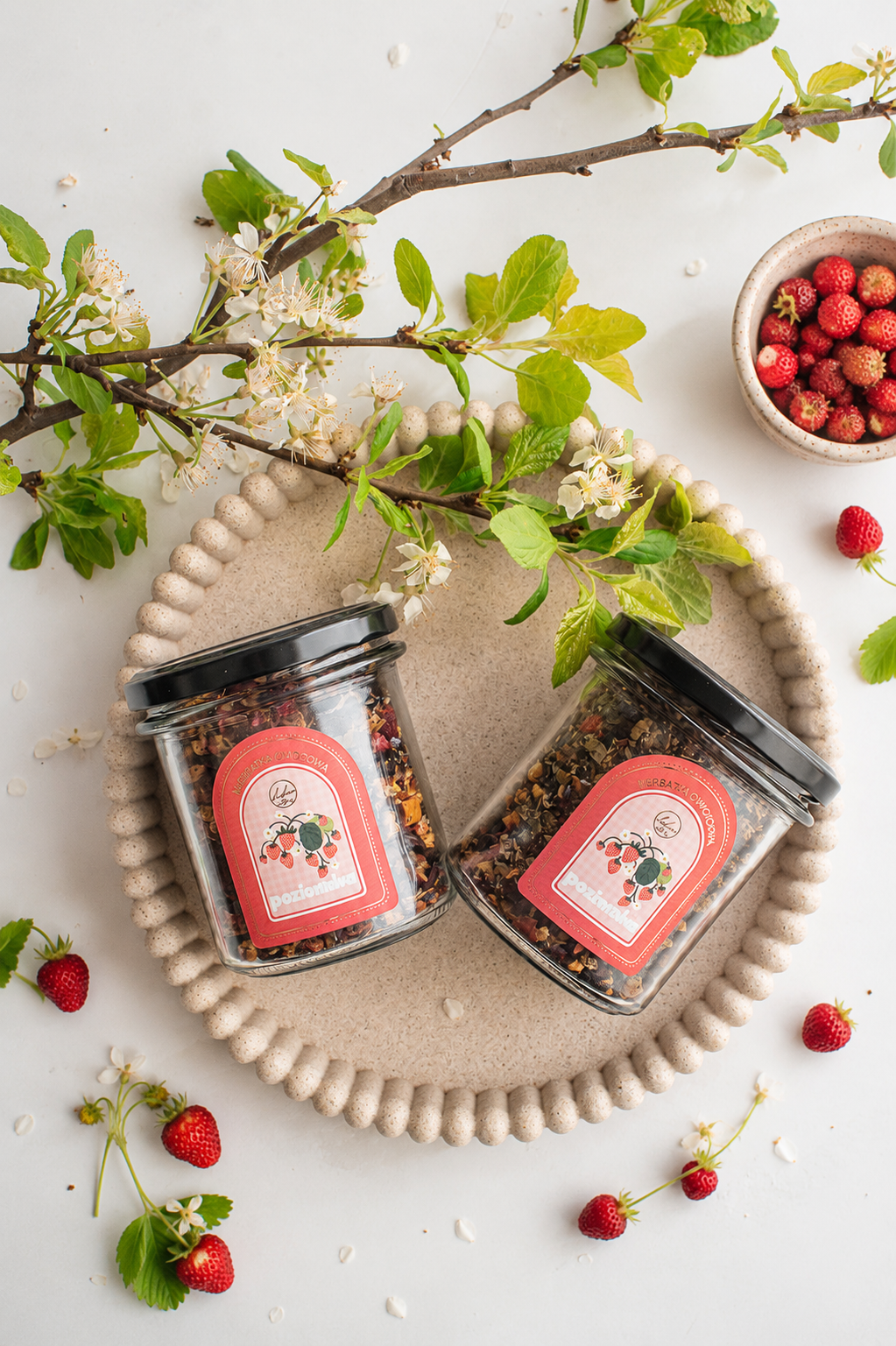 SŁODKA POZIOMKA 80g (herbatka - susz owocowy ) TUTII FRUTTI - obrazek 2