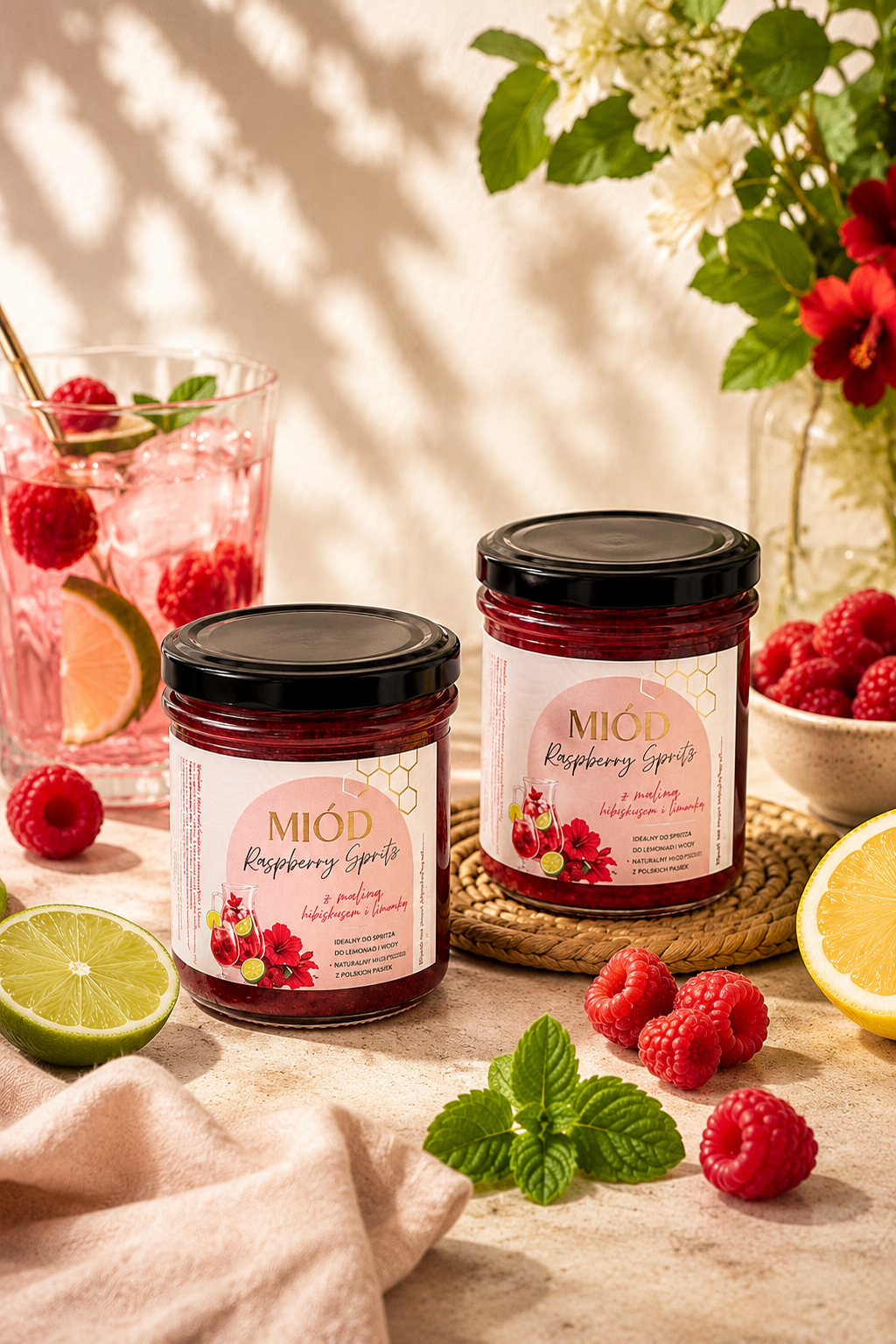 ROSE SPRITZ 430g - HIBISKUS & MALINA