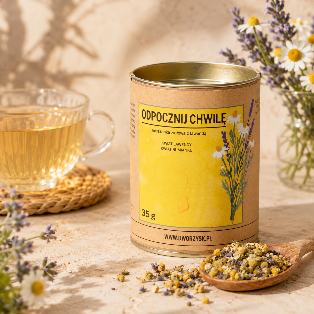 ODPOCZNIJ CHWILĘ - HERBATKA ZIOŁOWA 35g