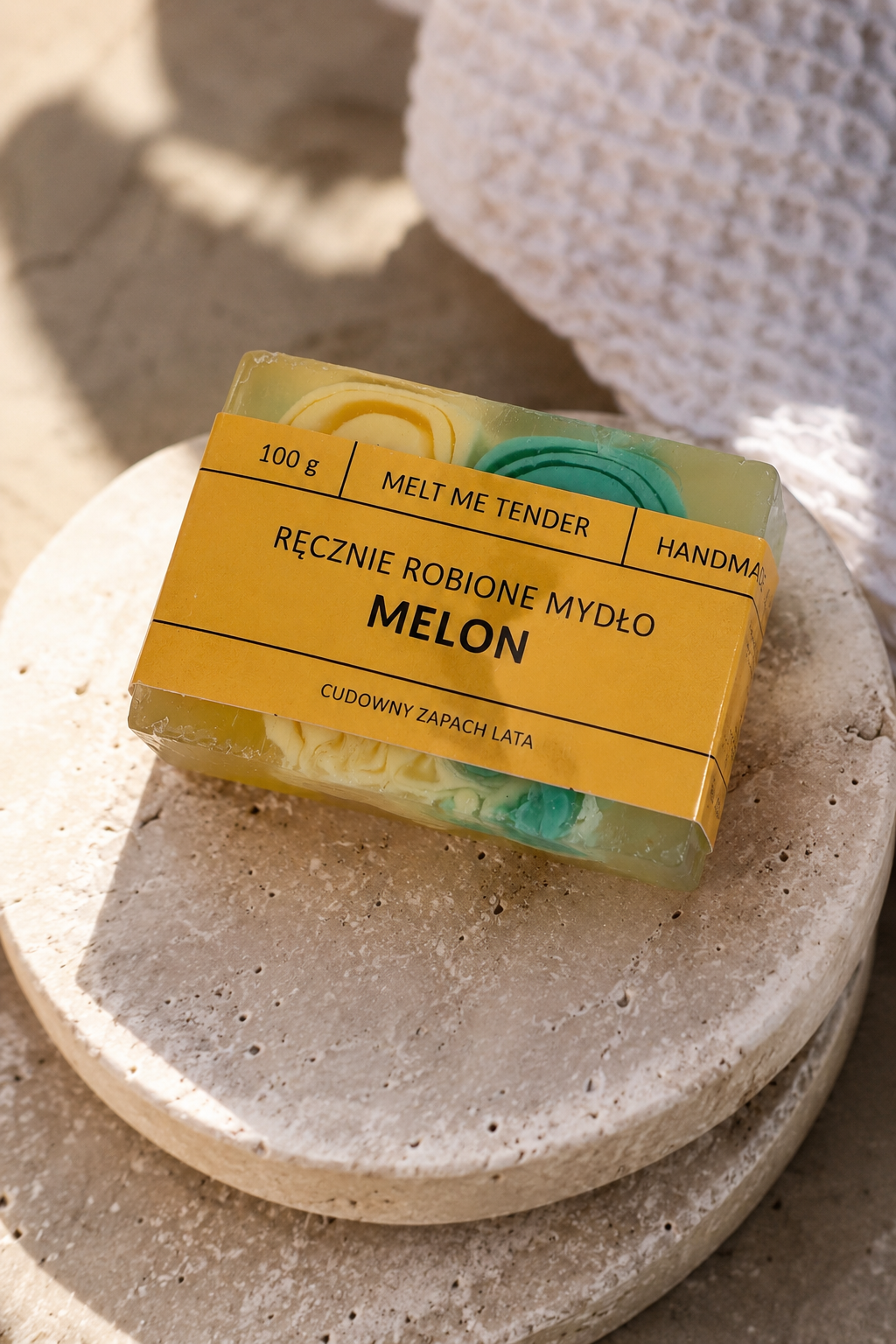 MELON- ręcznie robione mydło