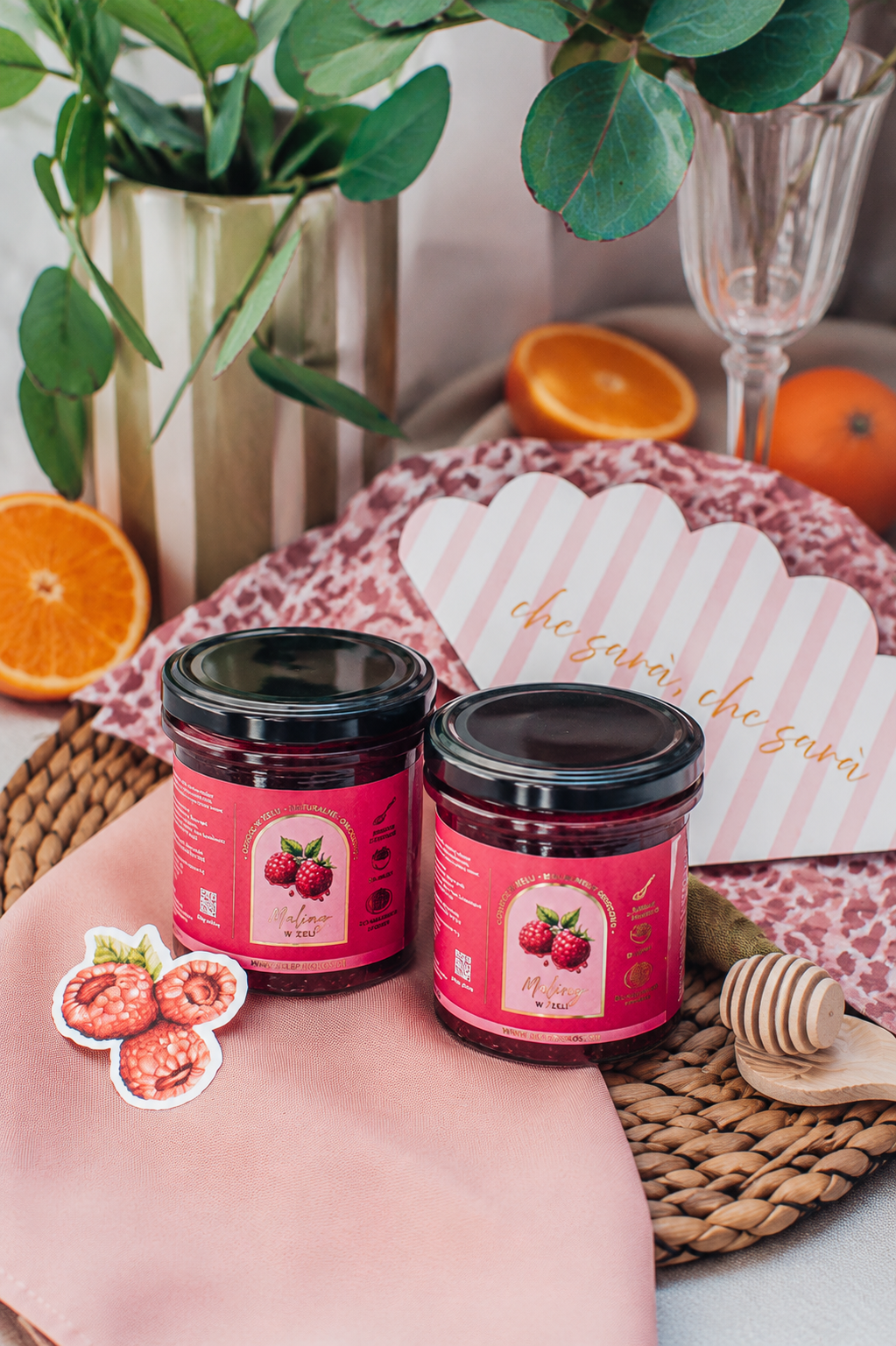 MALINY W ŻELU BEZ CUKRU 300g - obrazek 3