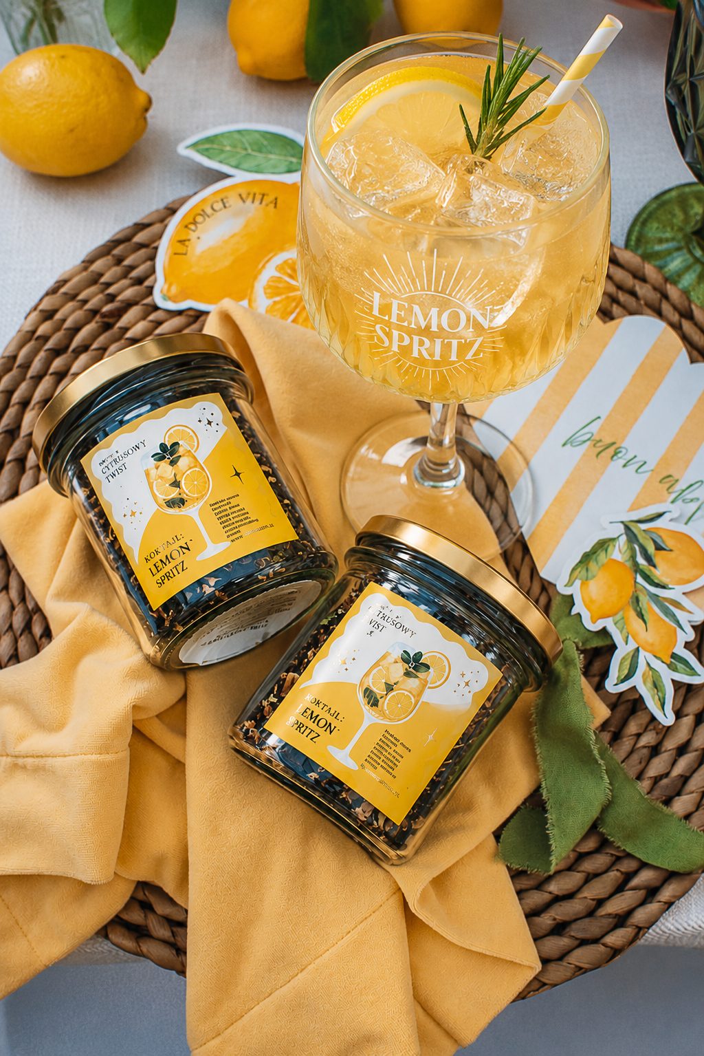 CYTRUSOWY TWIST - LIMONCELLO 80g (herbatka czarna) - obrazek 2