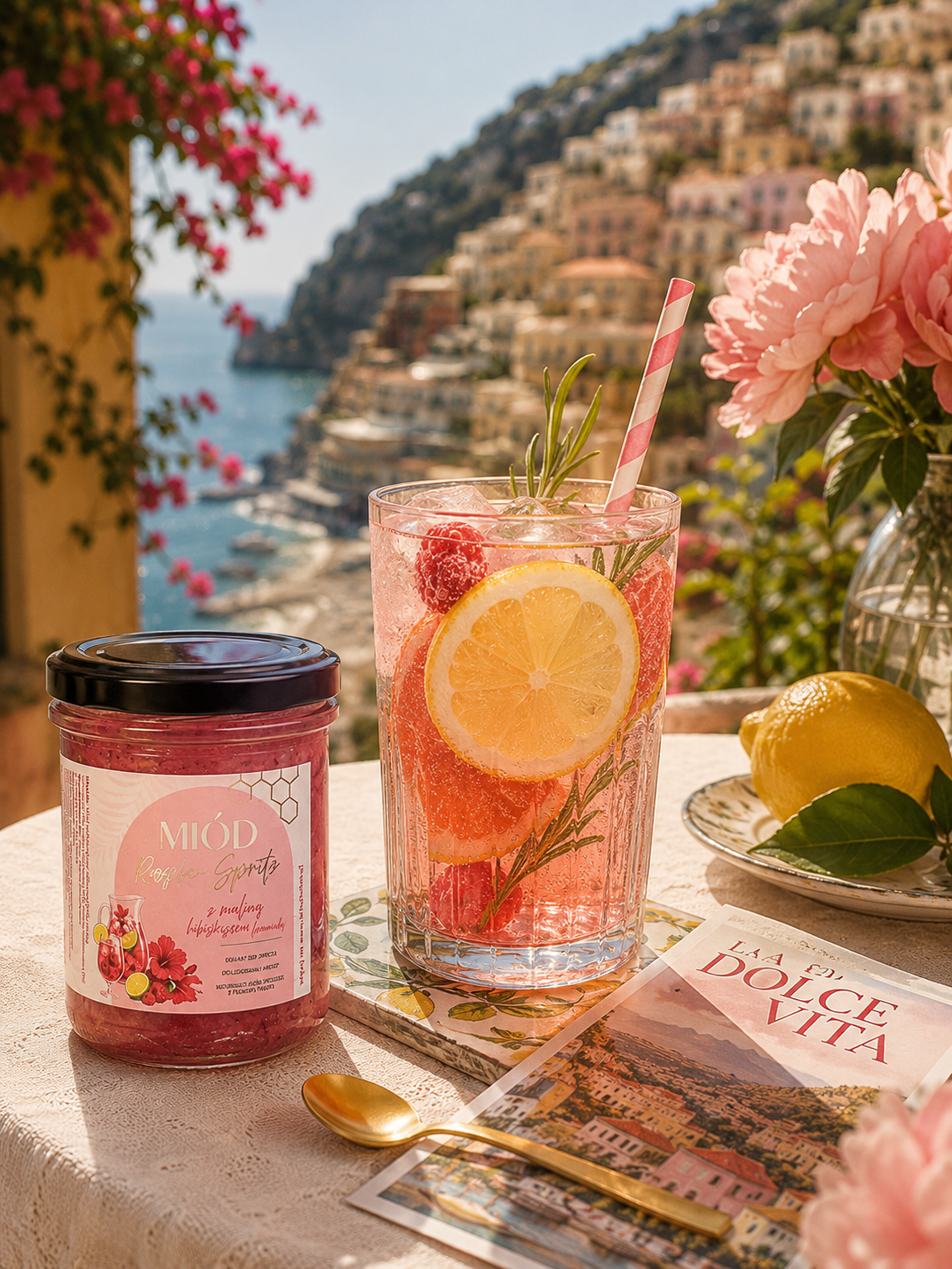 ROSE SPRITZ 430g - HIBISKUS & MALINA - obrazek 5