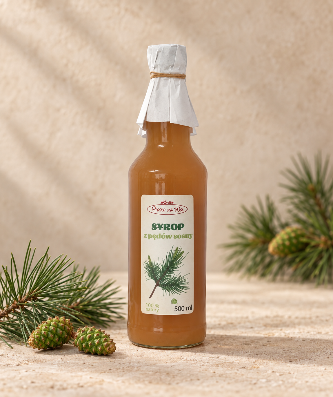 SYROP Z PĘDÓW SOSNY 500 ml