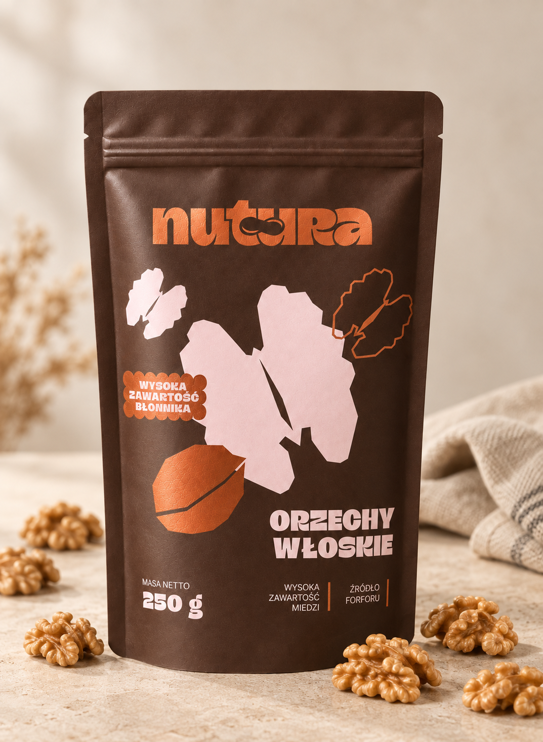 ORZECHY WŁOSKIE 250g