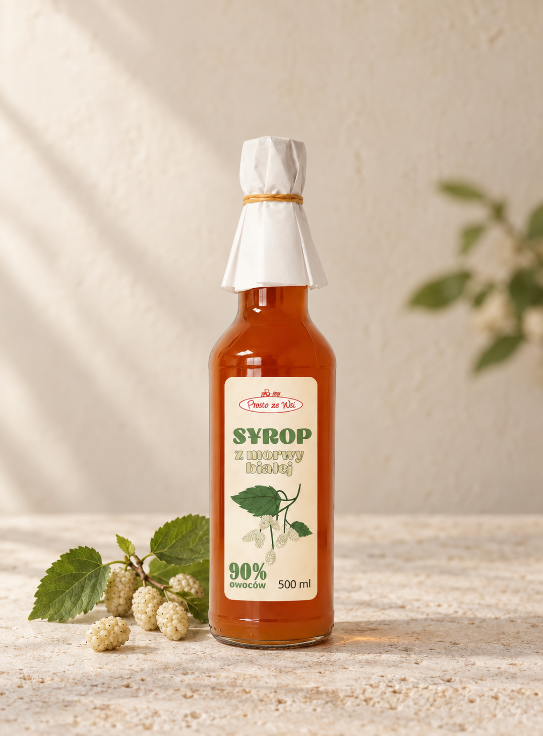 SYROP Z MORWY BIAŁEJ 500 ml
