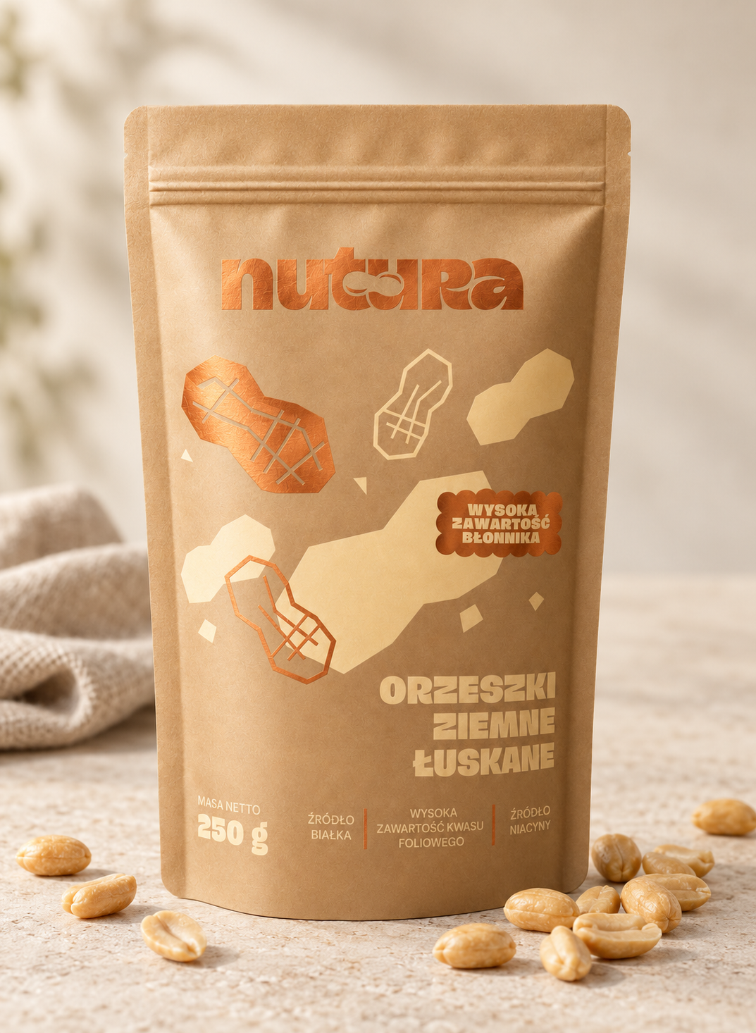 ORZECHY ZIEMNE 250g