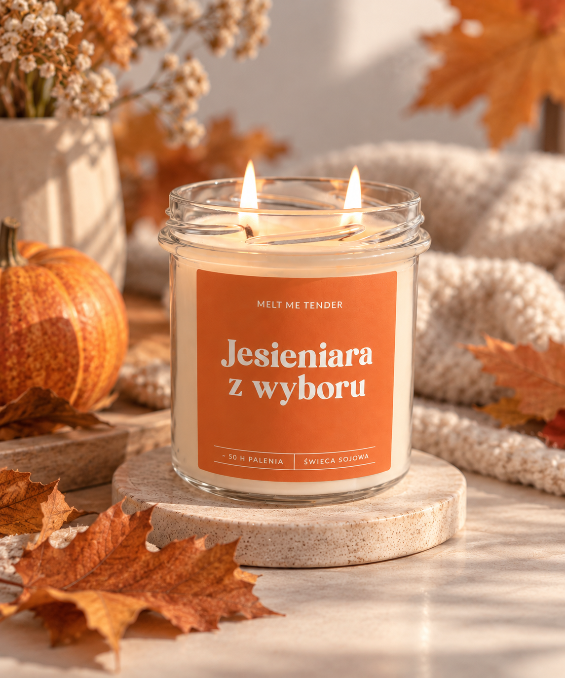 JESIENIARA Z WYBORU - ŚWIECA SOJOWA BASIC 300 ml