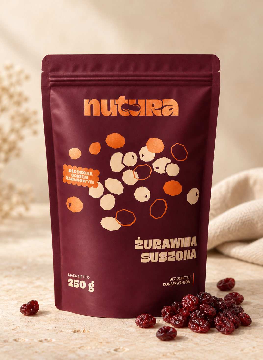 ŻURAWINA SUSZONA 250g
